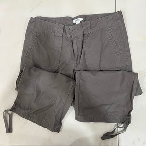 Grey crop cargo pants size 14 Guide Seried
